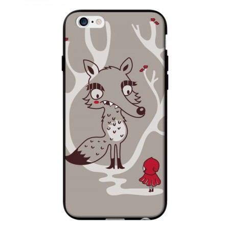 Coque Le Petit Chaperon Rouge Loup pour iPhone 6 - Maria Jose Da Luz Coque Le Petit Chaperon Rouge Loup pour iPhone 6 - Maria Jose Da Luz