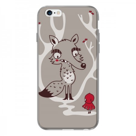 Coque Le Petit Chaperon Rouge Loup pour iPhone 6 - Maria Jose Da Luz Coque Le Petit Chaperon Rouge Loup pour iPhone 6 - Maria Jose Da Luz