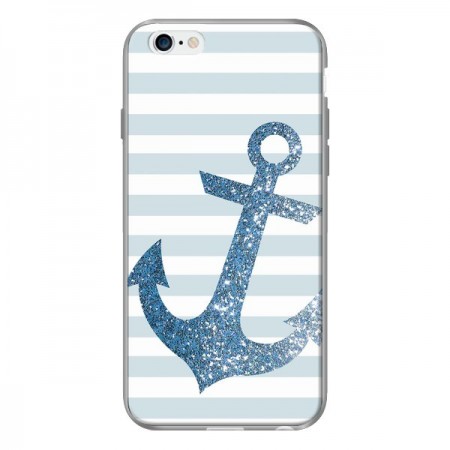 Coque Ancre Bleu Navire pour iPhone 6 - Monica Martinez Coque Ancre Bleu Navire pour iPhone 6 - Monica Martinez