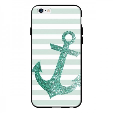Coque Ancre Vert Navire pour iPhone 6 - Monica Martinez Coque Ancre Vert Navire pour iPhone 6 - Monica Martinez