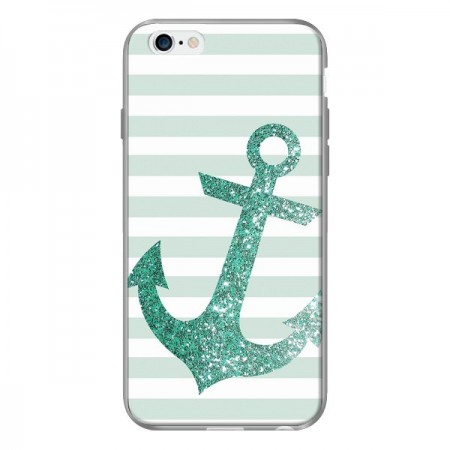 Coque Ancre Vert Navire pour iPhone 6 - Monica Martinez Coque Ancre Vert Navire pour iPhone 6 - Monica Martinez