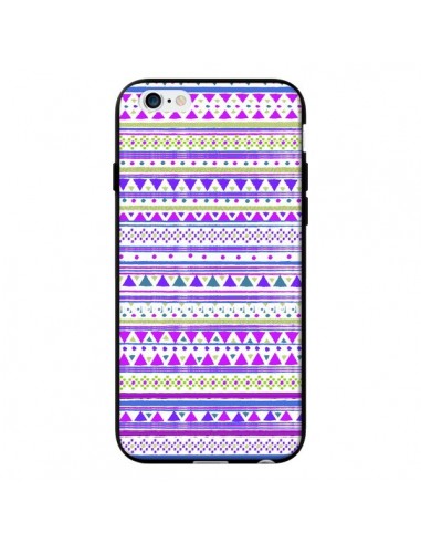 Coque Bandana Violet Azteque pour iPhone 6 - Monica Martinez