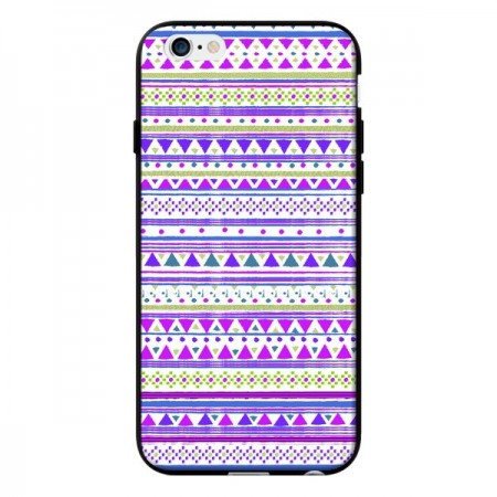 Coque Bandana Violet Azteque pour iPhone 6 - Monica Martinez