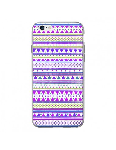 Coque Bandana Violet Azteque pour iPhone 6 - Monica Martinez