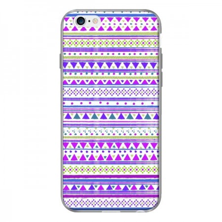 Coque Bandana Violet Azteque pour iPhone 6 - Monica Martinez