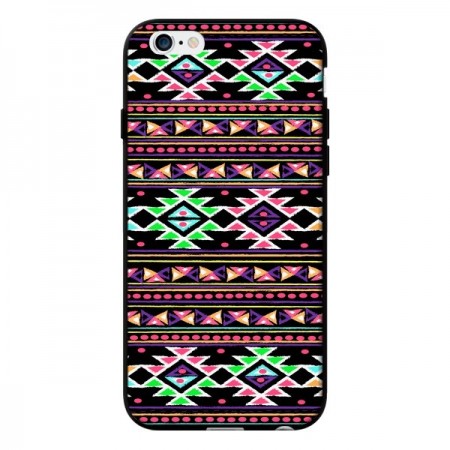 Coque Black Aylen Azteque pour iPhone 6 - Monica Martinez Coque Black Aylen Azteque pour iPhone 6 - Monica Martinez