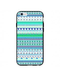 Coque Chenoa Bleu Azteque pour iPhone 6 - Monica Martinez