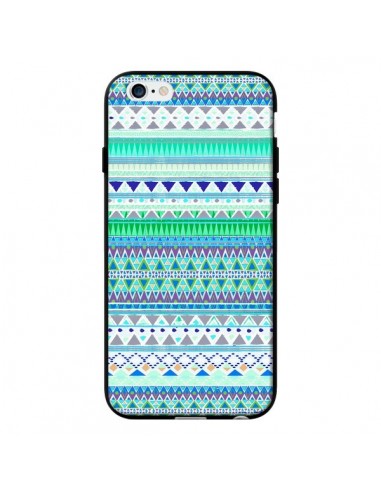 Coque Chenoa Bleu Azteque pour iPhone 6 - Monica Martinez