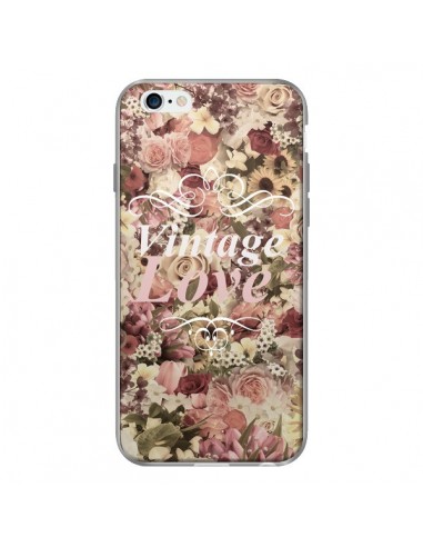 Coque Vintage Love Flower pour iPhone 6 - Monica Martinez