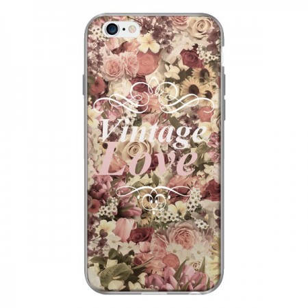 Coque Vintage Love Flower pour iPhone 6 - Monica Martinez
