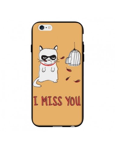 Coque Chat I Miss You pour iPhone 6 - Maximilian San