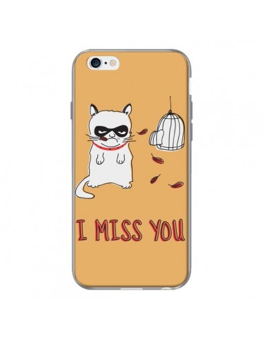 Coque Chat I Miss You pour iPhone 6 - Maximilian San
