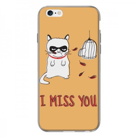 Coque Chat I Miss You pour iPhone 6 - Maximilian San Coque Chat I Miss You pour iPhone 6 - Maximilian San