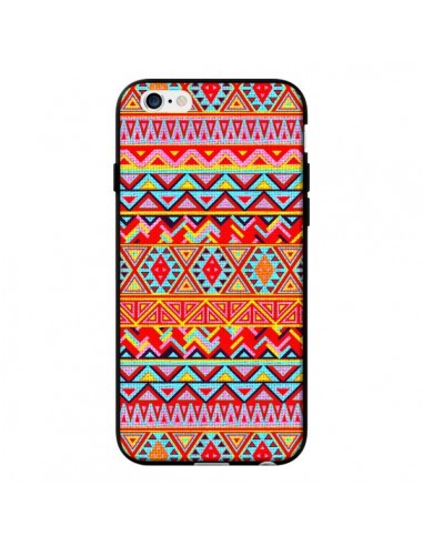 Coque India Style Pattern Bois Azteque pour iPhone 6 - Maximilian San