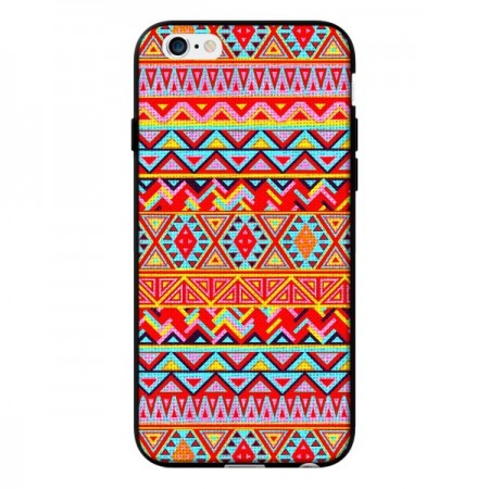 Coque India Style Pattern Bois Azteque pour iPhone 6 - Maximilian San
