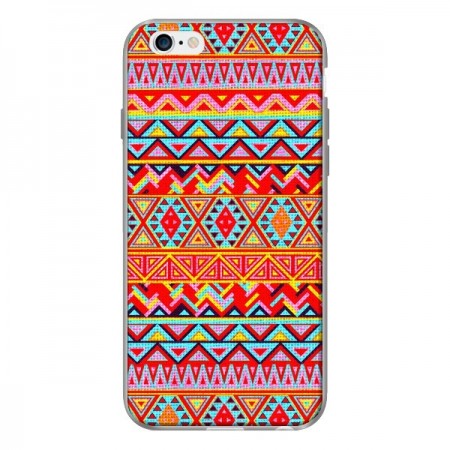 Coque India Style Pattern Bois Azteque pour iPhone 6 - Maximilian San