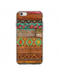 Coque Indian Wood Bois Azteque pour iPhone 6 - Maximilian San 2