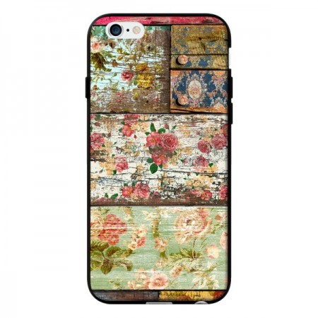 Coque Lady Rococo Bois Fleur pour iPhone 6 - Maximilian San Coque Lady Rococo Bois Fleur pour iPhone 6 - Maximilian San