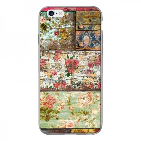 Coque Lady Rococo Bois Fleur pour iPhone 6 - Maximilian San Coque Lady Rococo Bois Fleur pour iPhone 6 - Maximilian San
