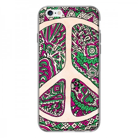Coque Peace and Love Azteque Vainilla pour iPhone 6 - Maximilian San
