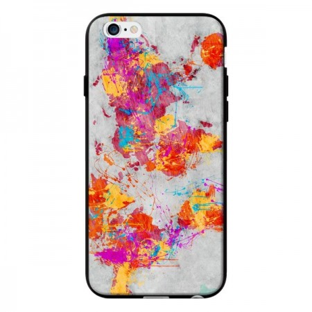 Coque Terre Map Monde Mother Earth Crying pour iPhone 6 - Maximilian San