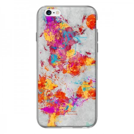 Coque Terre Map Monde Mother Earth Crying pour iPhone 6 - Maximilian San