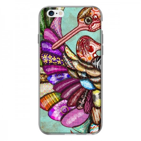 Coque Paon Multicolore Eco Bird pour iPhone 6 - Maximilian San Coque Paon Multicolore Eco Bird pour iPhone 6 - Maximilian San
