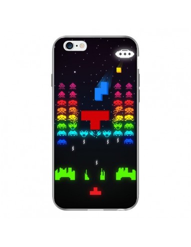 Coque Invatris Space Invaders Tetris Jeu pour iPhone 6 - Maximilian San