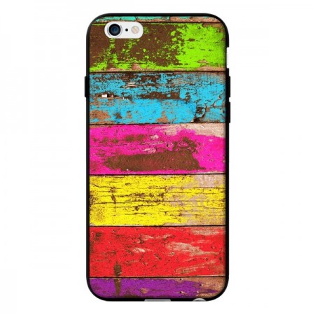 Coque Bois Coloré Vintage pour iPhone 6 - Maximilian San Coque Bois Coloré Vintage pour iPhone 6 - Maximilian San