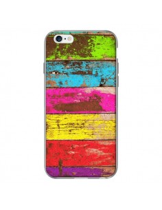 Coque Bois Coloré Vintage pour iPhone 6 - Maximilian San 2