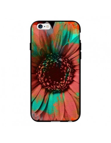 Coque Tournesol Lysergic Flower pour iPhone 6 - Maximilian San