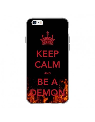 Coque Keep Calm and Be A Demon pour iPhone 6 - Nico