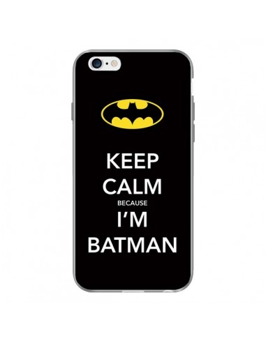 Coque Keep Calm because I'm Batman pour iPhone 6 - Nico