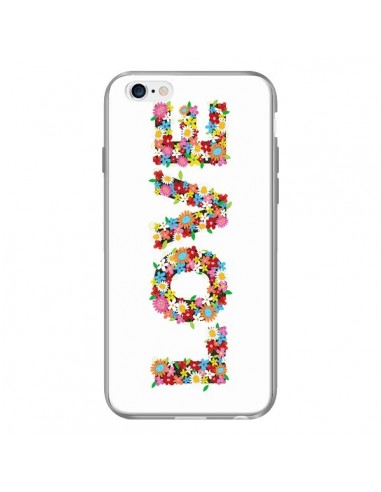 Coque Love Fleurs pour iPhone 6 - Nico