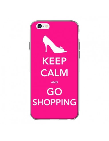 Coque Keep Calm and Go Shopping pour iPhone 6 - Nico