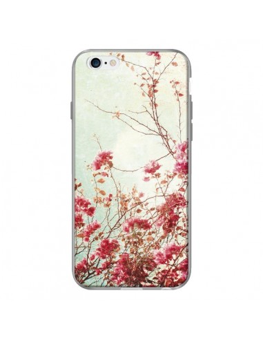 Coque Fleur Vintage Rose pour iPhone 6 - Nico