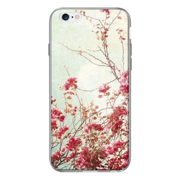 coque iphone 6 fleur rose