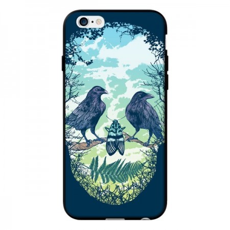 Coque Tête de Mort Nature pour iPhone 6 - Rachel Caldwell