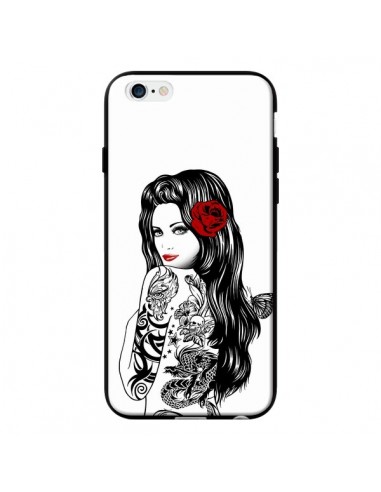 Coque Tattoo Girl Lolita pour iPhone 6 - Rachel Caldwell