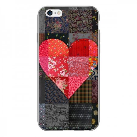 Coque Coeur Heart Patch pour iPhone 6 - Rachel Caldwell