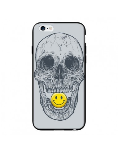 Coque Smiley Face Tête de Mort pour iPhone 6 - Rachel Caldwell