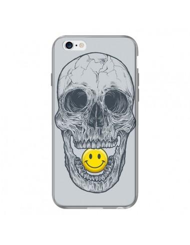 Coque Smiley Face Tête de Mort pour iPhone 6 - Rachel Caldwell