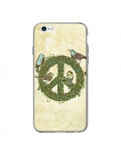 Coque Peace And Love Nature Oiseaux pour iPhone 6 - Rachel Caldwell 2