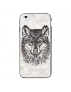 Coque Loup Gris pour iPhone 6 - Rachel Caldwell 2