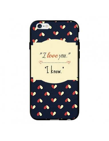 Coque I love you pour iPhone 6 - R Delean