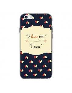 Coque I love you pour iPhone 6 - R Delean 2
