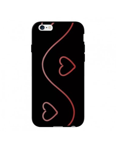 Coque Coeur Love Rouge pour iPhone 6 - R Delean