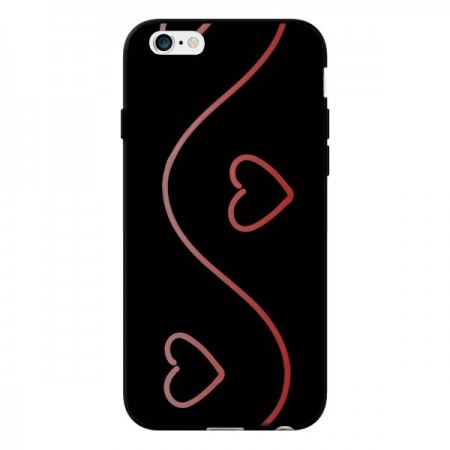 Coque Coeur Love Rouge pour iPhone 6 - R Delean