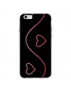 Coque Coeur Love Rouge pour iPhone 6 - R Delean 2
