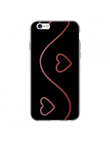 Coque Coeur Love Rouge pour iPhone 6 - R Delean